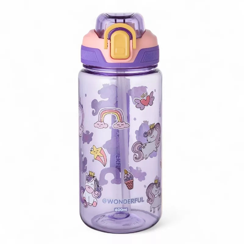 Gourde enfant dinosaure violet