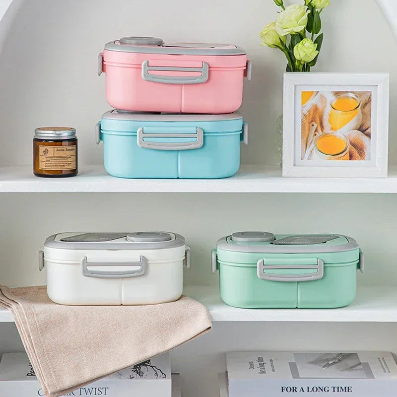 Lunch box compartimentée 