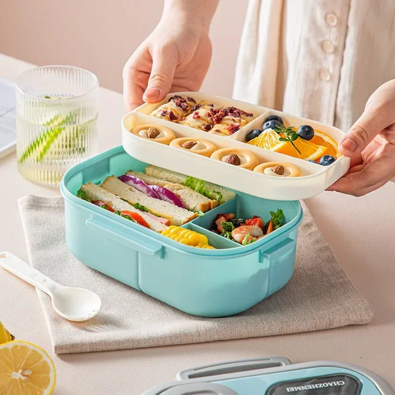 Lunch box compartimentée