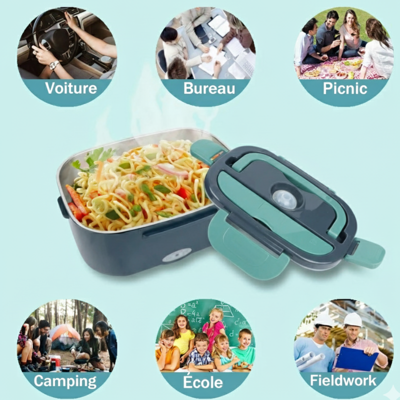 Lunch box chauffante