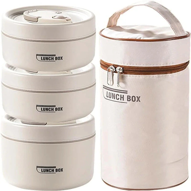 Lunch box isotherme empilable Blanche